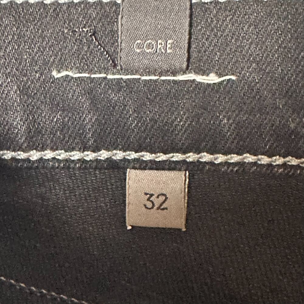 Citizens of Humanity Core Slim Straight Jeans Mens Size 32x34 Black Rock NWOT - Picture 6 of 10